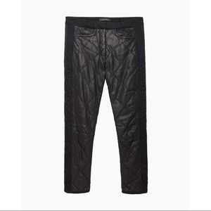 Isabel Marant Calista Quilted Leather pants sz 34
